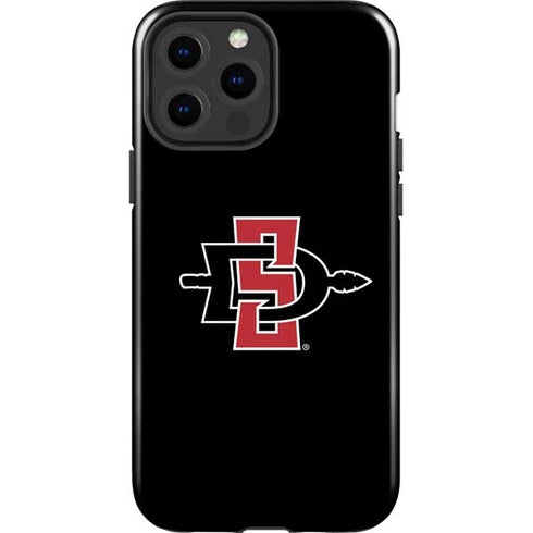 San Diego State University Aztecs Logo iPhone 15 Pro Max Impact Case