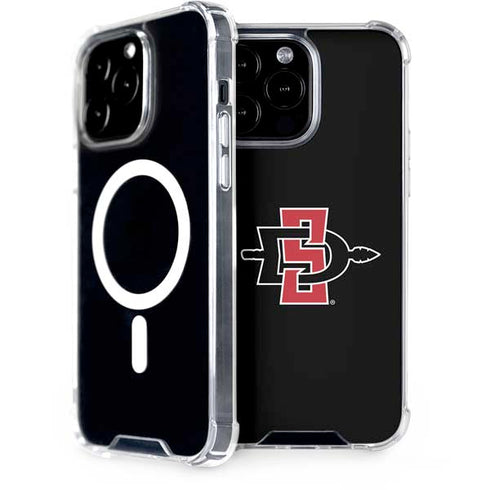 San Diego State University Aztecs Logo iPhone 15 Pro Max MagSafe Case