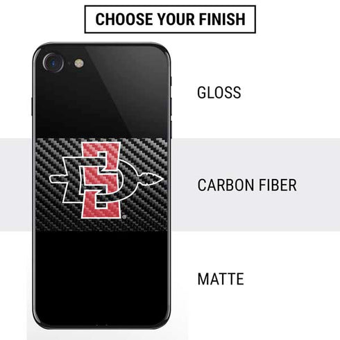 San Diego State University Aztecs Logo iPhone SE (2nd & 3rd Gen) Skin