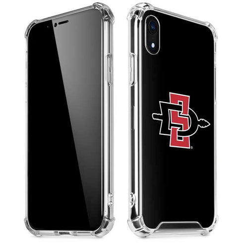 San Diego State University Aztecs Logo iPhone XR Clear Case