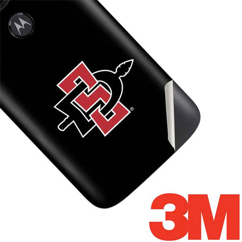 San Diego State University Aztecs Logo Moto E5 Play Skin