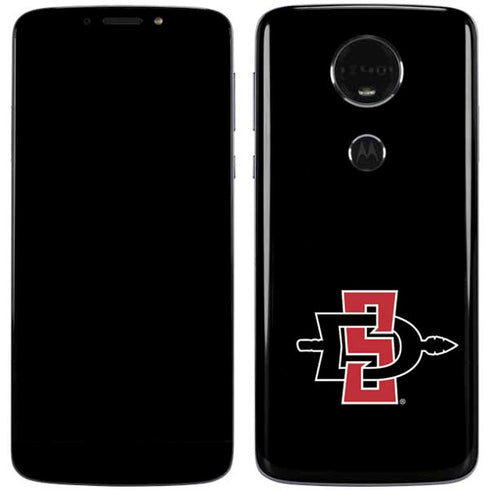 San Diego State University Aztecs Logo Moto E5 Plus Skin