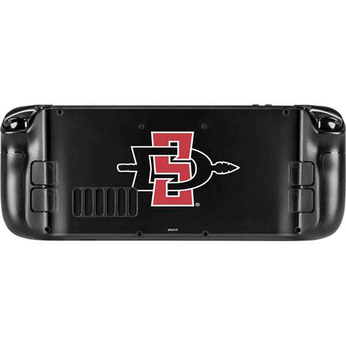 San Diego State University Aztecs Logo Steam Deck Handheld Gaming Computer Skin