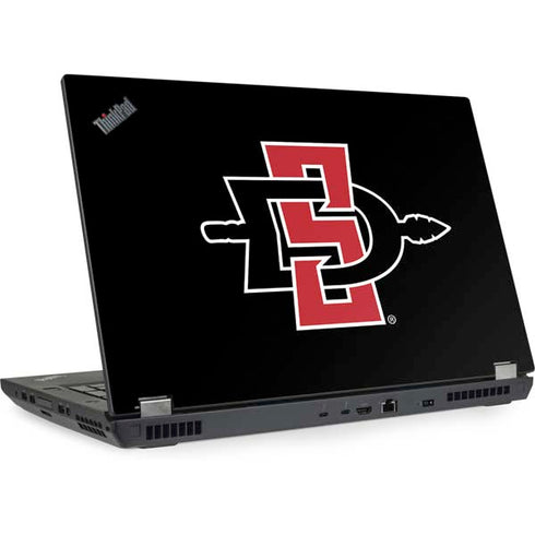San Diego State University Aztecs Logo Lenovo ThinkPad Skin