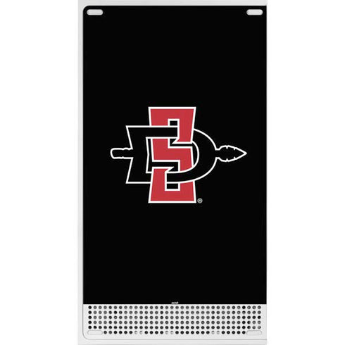San Diego State University Aztecs Logo Xbox Series S Console Skin