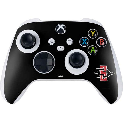San Diego State University Aztecs Logo Xbox Series S Controller Skin