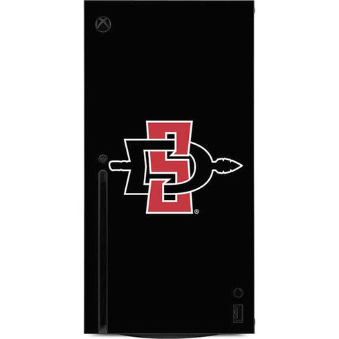 San Diego State University Aztecs Logo Xbox Series X Console Skin