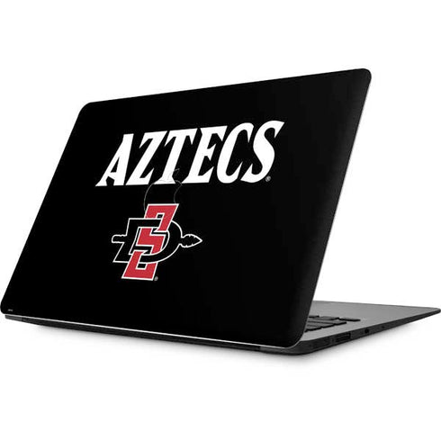 San Diego State University Aztecs Black Apple MacBook Skin