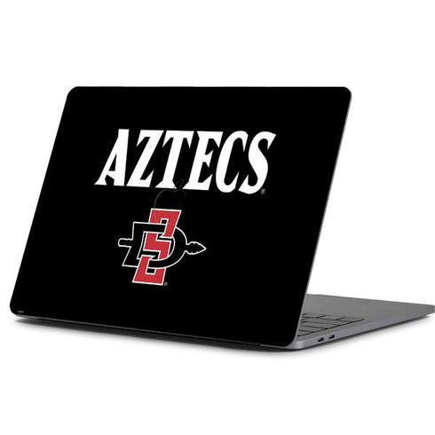 San Diego State University Aztecs Black Apple MacBook Pro 13-inch Skin