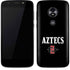 San Diego State University Aztecs Black Moto E5 Play Skin