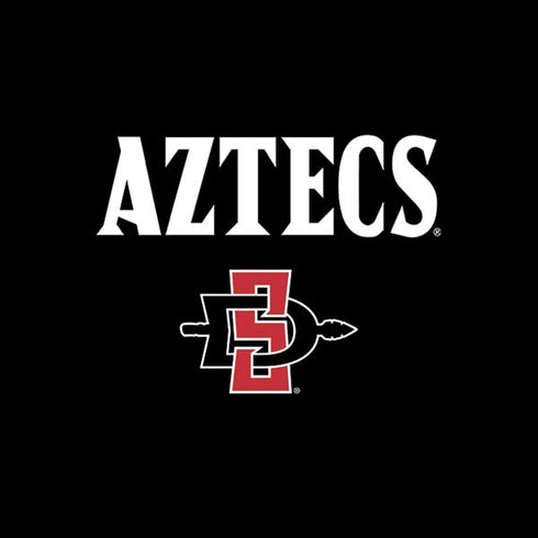 San Diego State University Aztecs Black Moto E5 Play Skin