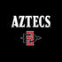 San Diego State University Aztecs Black Moto E5 Play Skin