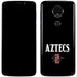 San Diego State University Aztecs Black Moto E5 Plus Skin