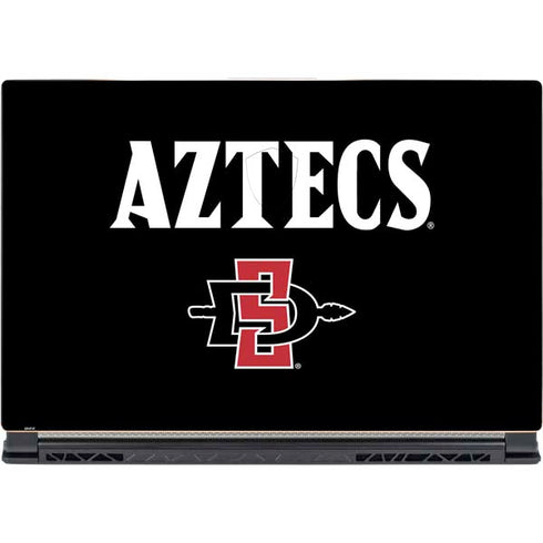 San Diego State University Aztecs Black MSI GS65 Stealth Laptop Skin