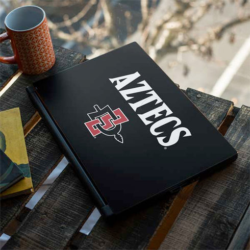 San Diego State University Aztecs Black MSI GS65 Stealth Laptop Skin