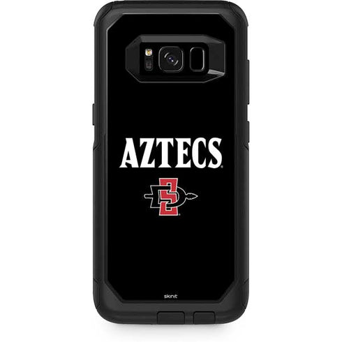 San Diego State University Aztecs Black Otterbox Commuter Galaxy Skin