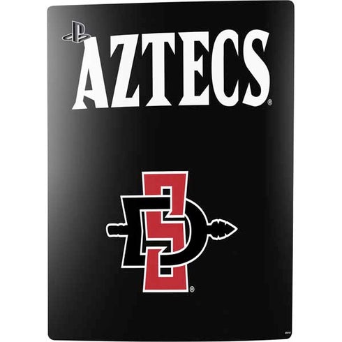 San Diego State University Aztecs Black PS5 Console Skin