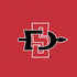 San Diego State University Aztecs Red Logo Nintendo 2DS XL (2017) Skin