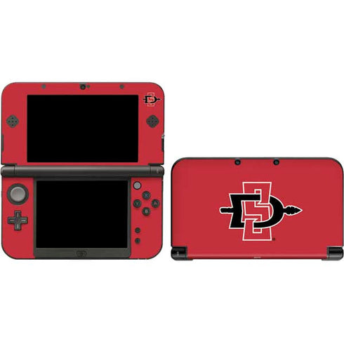 San Diego State University Aztecs Red Logo 3DS XL 2015 Skin