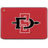 San Diego State University Aztecs Red Logo HP Chromebook Skin