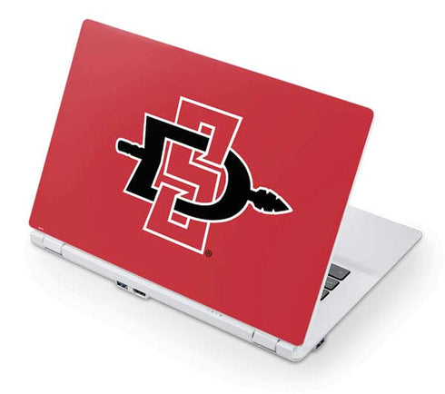 San Diego State University Aztecs Red Logo Acer Chromebook Skin