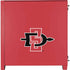 San Diego State University Aztecs Red Logo Corsair 4000D Tempered Glass Mid-Tower ATX Case Skin