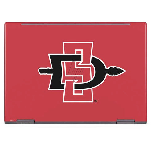 San Diego State University Aztecs Red Logo HP Envy Skin