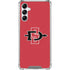 San Diego State University Aztecs Red Logo Galaxy A15 5G Clear Case