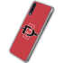 San Diego State University Aztecs Red Logo Galaxy A50 Clear Case