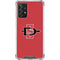 San Diego State University Aztecs Red Logo Galaxy A72 5G Clear Case