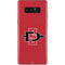 San Diego State University Aztecs Red Logo Galaxy Note 8 Skin
