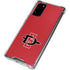 San Diego State University Aztecs Red Logo Galaxy Note20 5G Clear Case