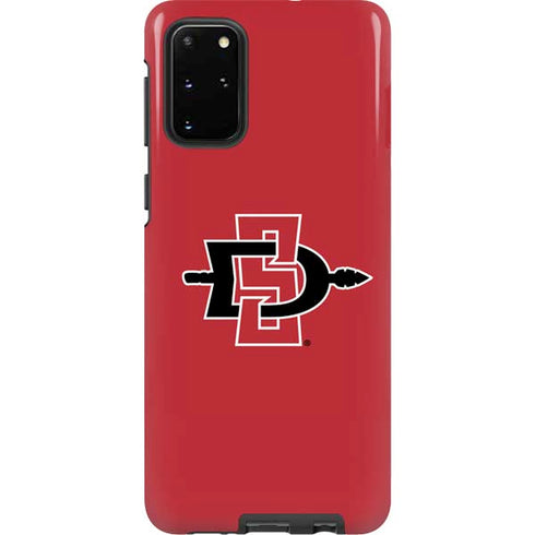San Diego State University Aztecs Red Logo Galaxy S20 Plus Pro Case