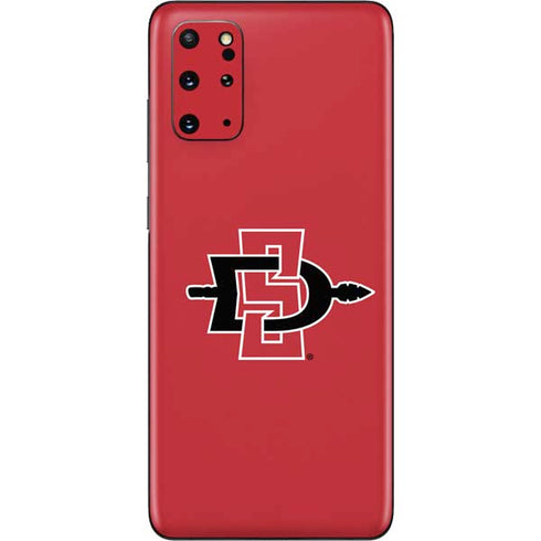 San Diego State University Aztecs Red Logo Galaxy S20 Plus Skin