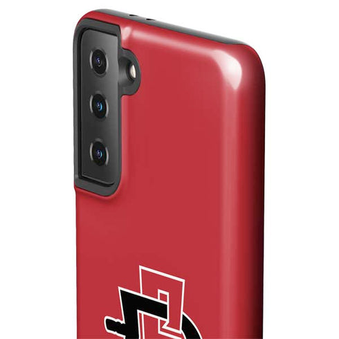 San Diego State University Aztecs Red Logo Galaxy S21 Plus 5G Pro Case