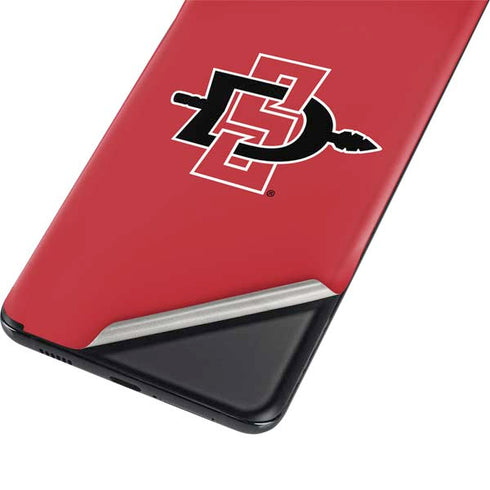 San Diego State University Aztecs Red Logo Galaxy S21 Ultra 5G Skin