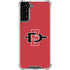 San Diego State University Aztecs Red Logo Galaxy S22 Plus Clear Case