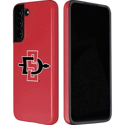 San Diego State University Aztecs Red Logo Galaxy S22 Plus Pro Case