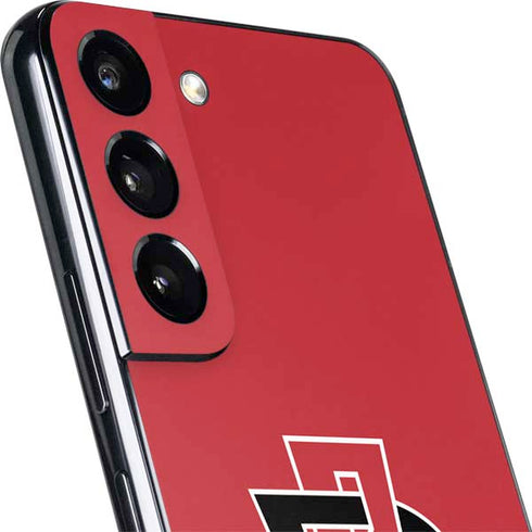 San Diego State University Aztecs Red Logo Galaxy S22 Skin
