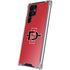 San Diego State University Aztecs Red Logo Galaxy S22 Ultra Clear Case