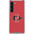 San Diego State University Aztecs Red Logo Galaxy S23 Clear Case