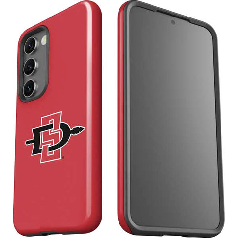 San Diego State University Aztecs Red Logo Galaxy S23 Pro Case