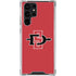 San Diego State University Aztecs Red Logo Galaxy S24 Ultra Clear Case