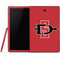 San Diego State University Aztecs Red Logo Samsung Galaxy Tab Skin