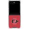San Diego State University Aztecs Red Logo Galaxy Z Flip5 5G Clear Case