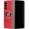 San Diego State University Aztecs Red Logo Galaxy Z Fold4 5G Skin