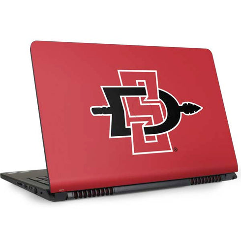 San Diego State University Aztecs Red Logo Dell Inspiron Skin