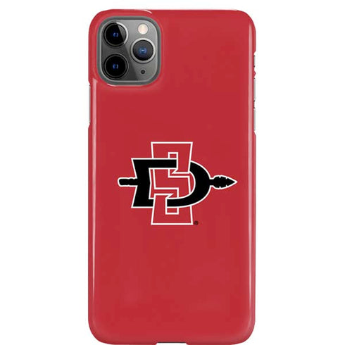 San Diego State University Aztecs Red Logo iPhone 11 Pro Max Lite Case