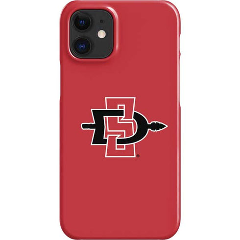 San Diego State University Aztecs Red Logo iPhone 12 Mini Lite Case