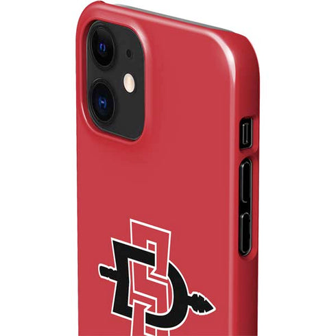 San Diego State University Aztecs Red Logo iPhone 12 Mini Lite Case